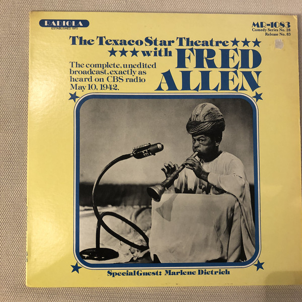 The Texaco Star Theatre With Fred Allen