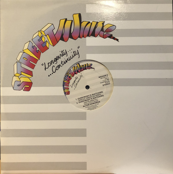 Alton Edwards - Everybody's Watching - Used Vinyl Record 12" image 1