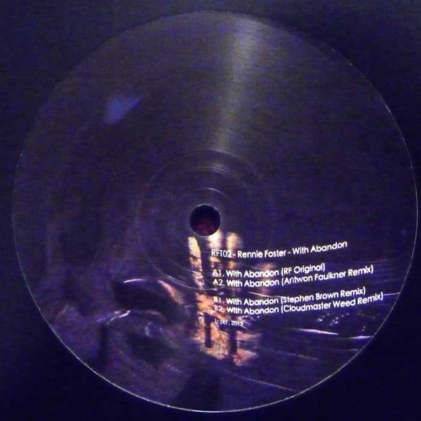 Rennie Foster - With Abandon - Vinyl Record 12" image 1