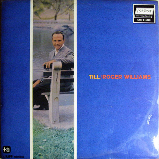 Roger Williams (2) - Till - Used Vinyl Record image 1