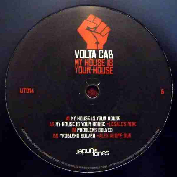 Volta Cab - My House Is Your House - Vinyl Record 12" image 1