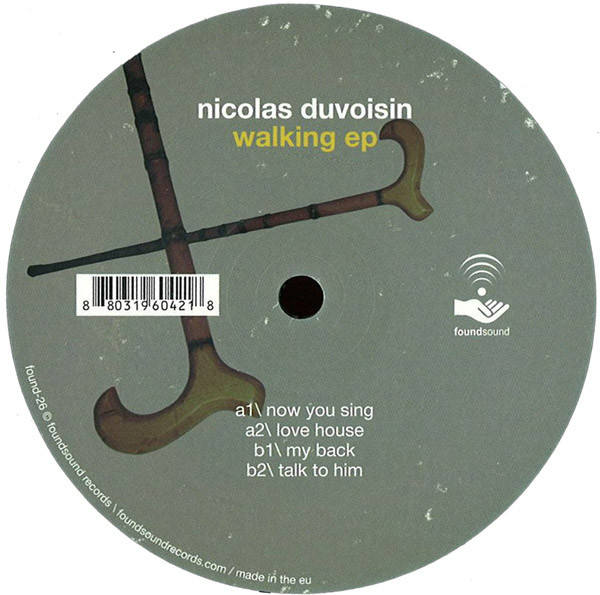 Nicolas Duvoisin - Walking EP - Vinyl Record 12" image 1