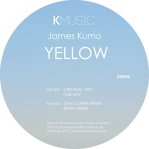 James Kumo - Yellow - Vinyl Record 12" image 1