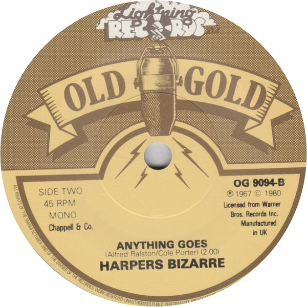 Harpers Bizarre - 59th Street Bridge Song (Feelin' Groovy) / Anything Go image 1