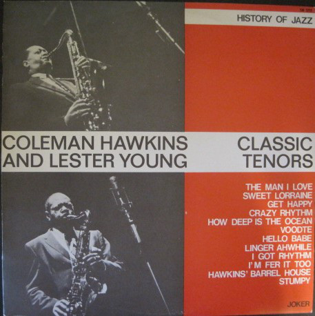 Coleman Hawkins - Classic Tenors - Used Vinyl Record image 1