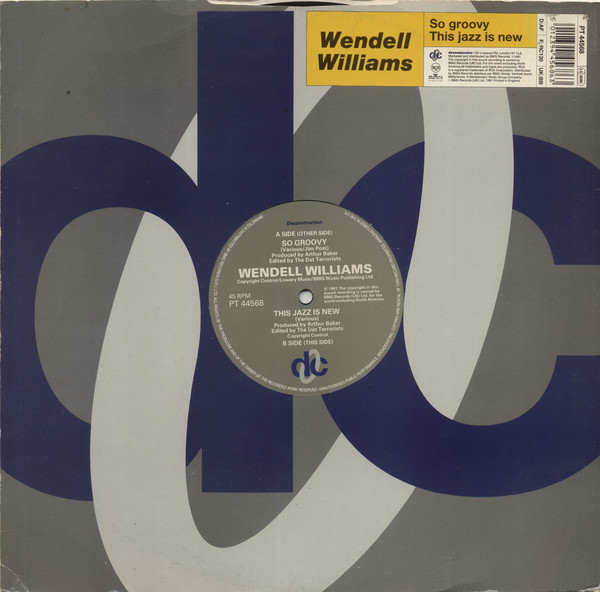 Wendell Williams - So Groovy - Used Vinyl Record 12" image 1