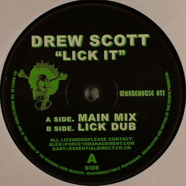 Drew Scott - Lick It - Vinyl Record 12" image 1