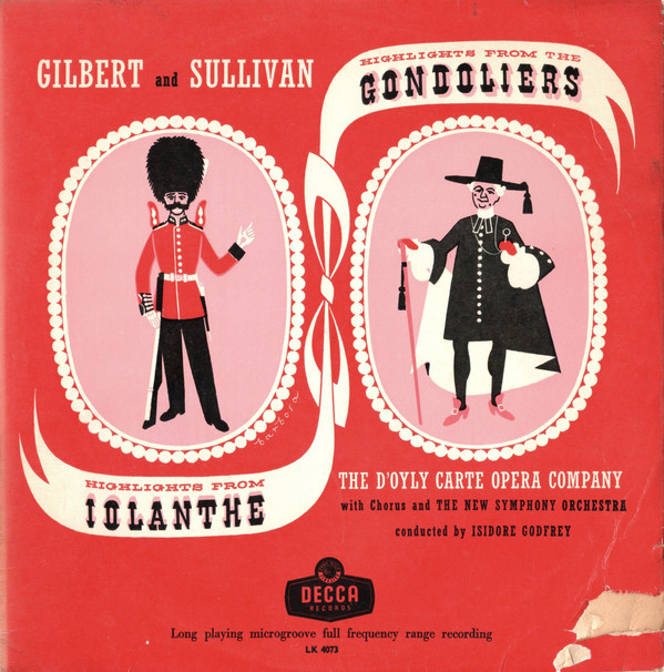 Highlights From The Gondoliers / Highlights From Iolanthe