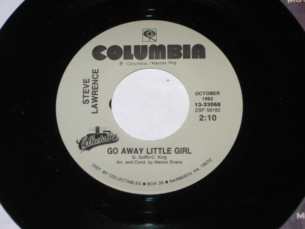 Steve Lawrence - Go Away Little Girl - Used Vinyl Record 7" image 1