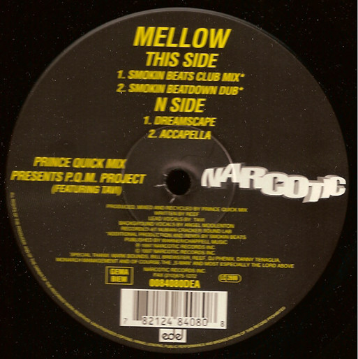 Prince Quick Mix - Mellow - Used Vinyl Record 12" image 1