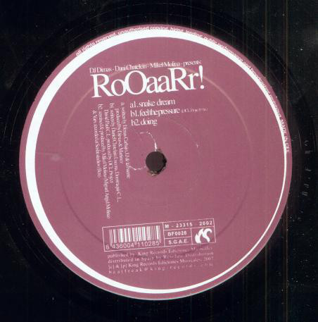 Dimas Carbajo - Rooaarr! - Used Vinyl Record 12" image 1