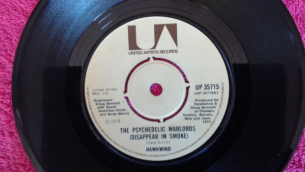 Hawkwind - Psychedelic Warlords (Disappear In Smoke) - Used Vinyl Rec image 1