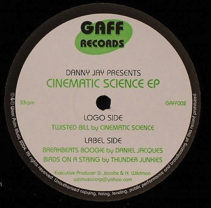 Danny Jay - Cinematic Science EP - Vinyl Record 12" image 1