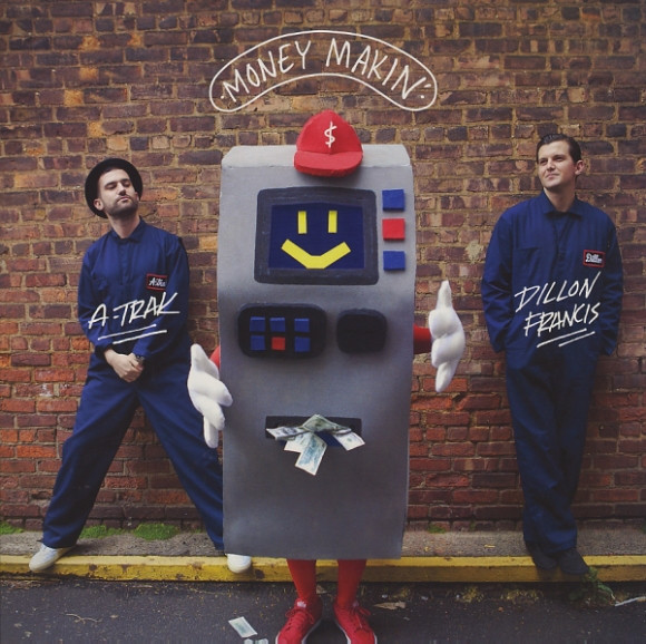 A-Trak - Money Makin' / Piss Test - Vinyl Record 12" image 1
