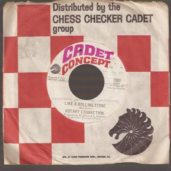 Rotary Connection - Like A Rolling Stone / Turn Me On - Used Vinyl Re image 1