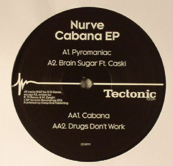 Nurve - Cabana EP - Vinyl Record 12" image 1