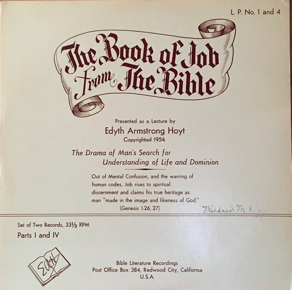 The Book Of Job From The Bible, Parts I And IV