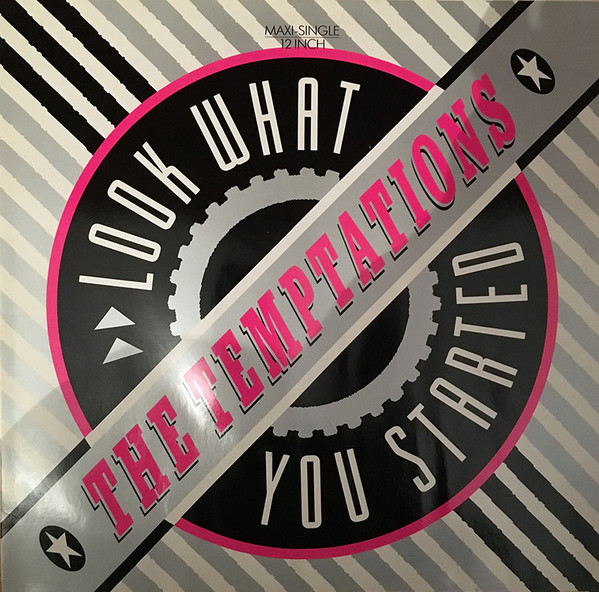 Temptations - Look What You Started - Used Vinyl Record 12" image 1