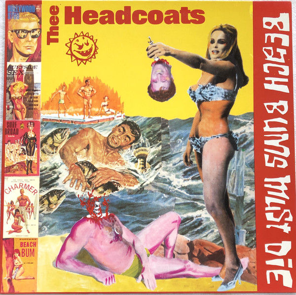 e Headcoats - Beach Bums Must Die - Used Vinyl Record image 1