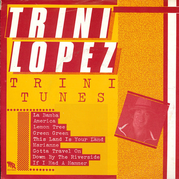 Trini Lopez - Trini Tunes - Used Vinyl Record 7" image 1