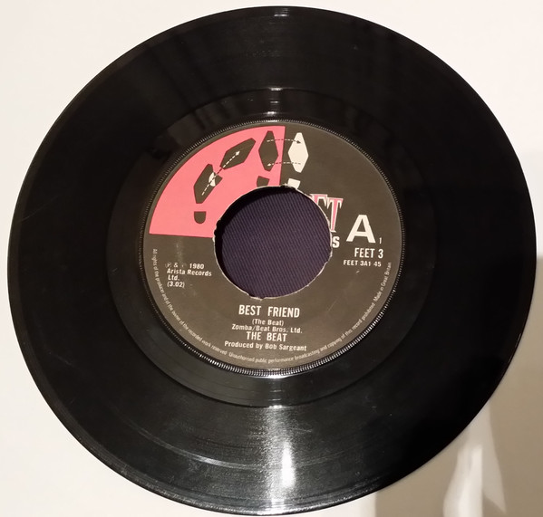 Beat - Best Friend / Stand Down Margaret (Dub) - Used Vinyl Record 7" image 1