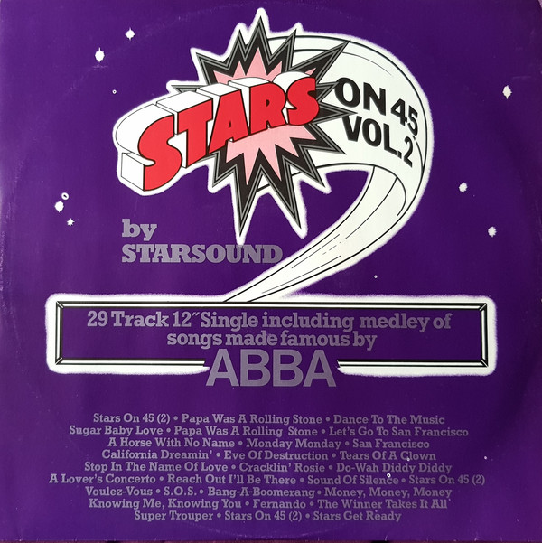 Stars On 45 - Vol.2 - Used Vinyl Record 12" image 1