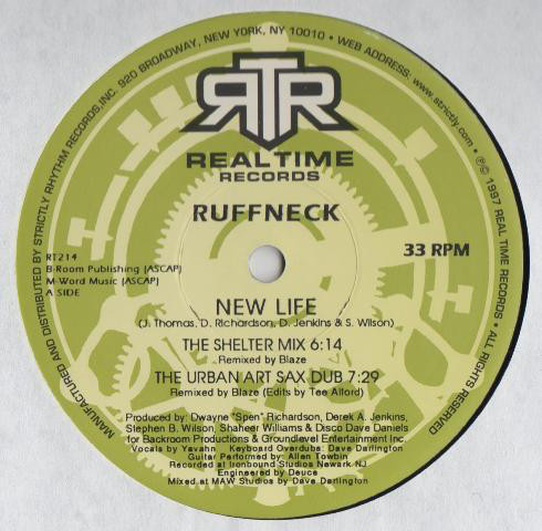 Ruffneck - New Life - Used Vinyl Record 12" image 1