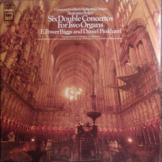 Six Double Concertos For Two Organs