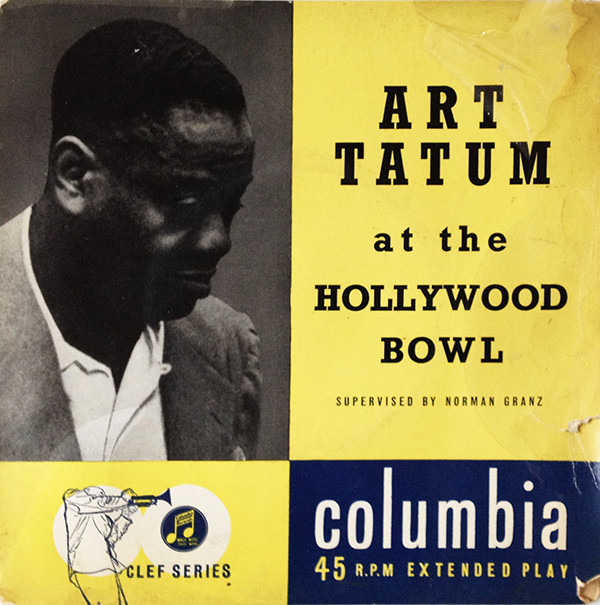 Art Tatum - At The Hollywood Bowl - Used Vinyl Record 7" image 1