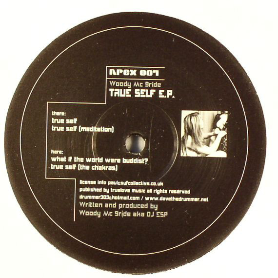 Woody McBride - True Self E.P. - Used Vinyl Record 12" image 1