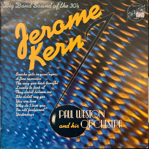Paul Weston And His - Jerome Kern - Used Vinyl Record image 1