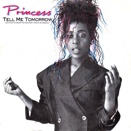 Princess - Tell Me Tomorrow - Used Vinyl Record 7" image 1