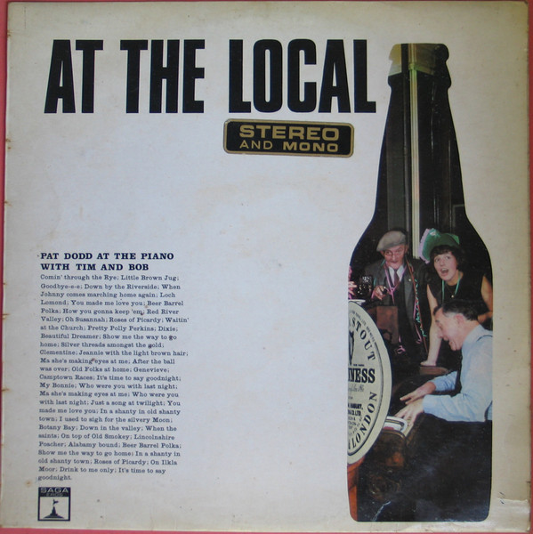 Pat Dodd - 'Guest Night' At The Local - Used Vinyl Record image 1