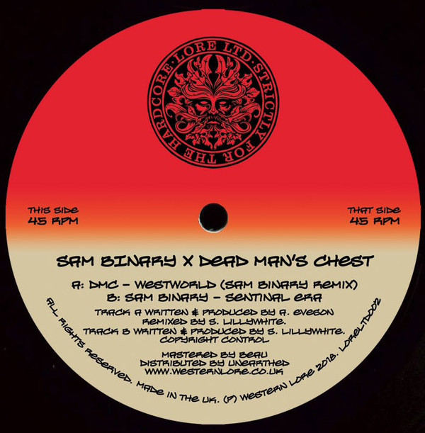 Sam Binary - Westworld / Sentinal Era - Vinyl Record 12" image 1