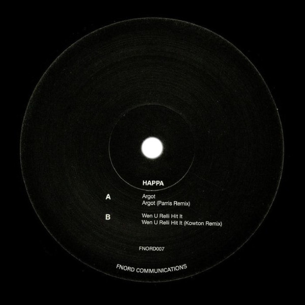 Happa - Argot - Vinyl Record 12" image 1