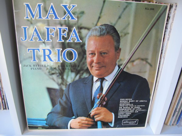 Max Jaffa Trio - Used Vinyl Record image 1