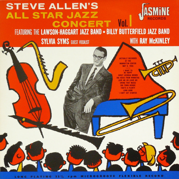 Steve Allen - 's All Star Jazz Concert Vol. 1 - Used Vinyl Record image 1