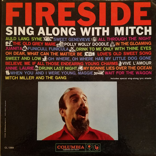 Mitch Miller And The - Fireside Sing Along With Mitch - Used Vinyl Re image 1