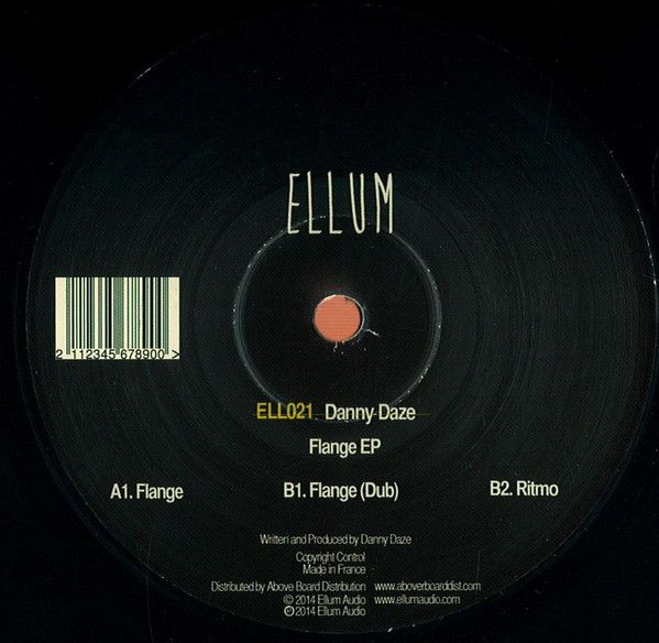 Danny Daze - Flange EP - Vinyl Record 12" image 1