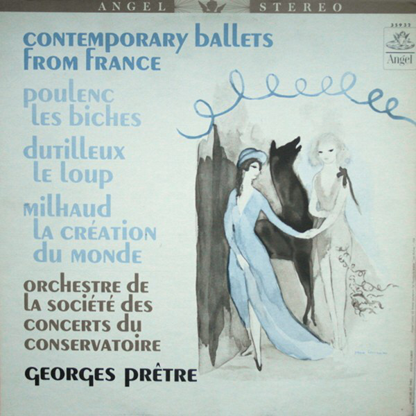 Francis Poulenc - Trois Ballets Contemporains - Used Vinyl Record image 1