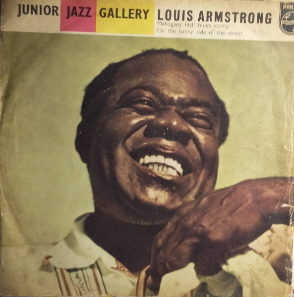 Louis Armstrong - Mahogany Hall Blues Stomp - Used Vinyl Record 7" image 1