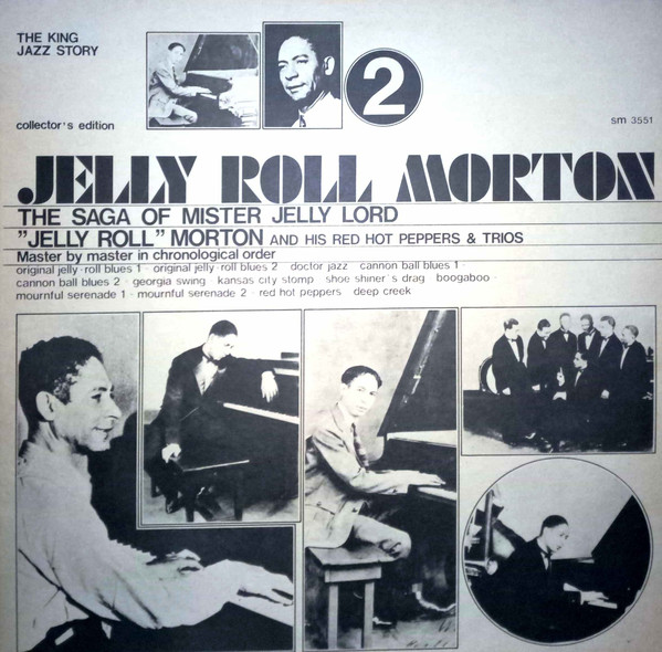 Jelly Roll Morton's - Saga Of Mister Jelly Lord Vol. II - Used Vinyl Re image 1