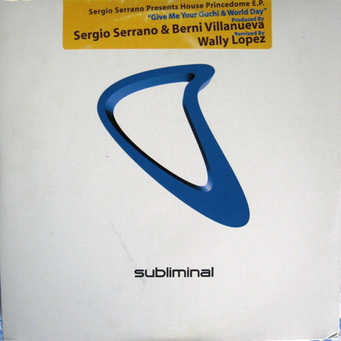 Sergio Serrano - House Princedome E.P. - Used Vinyl Record 12" image 1