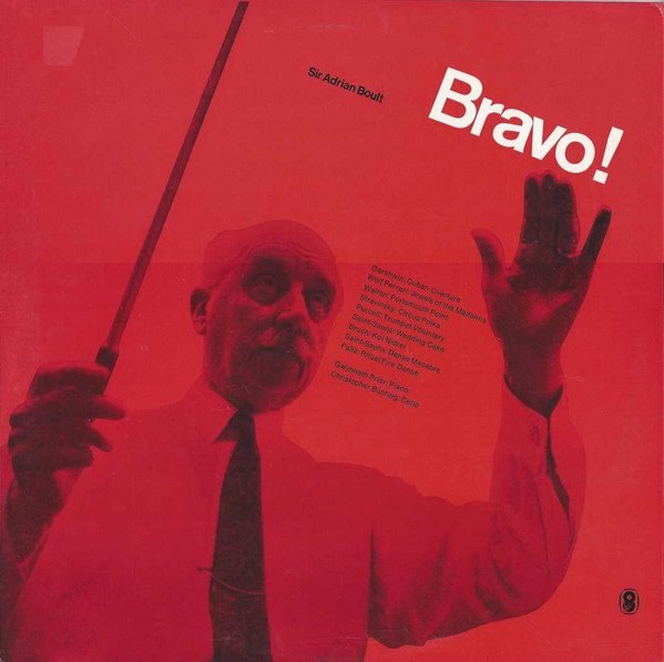Sir Adrian Boult - Bravo! - Used Vinyl Record image 1