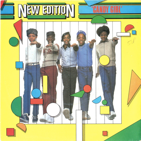 New Edition - Candy Girl - Used Vinyl Record 7" image 1