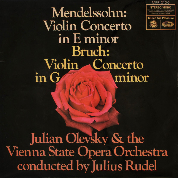 Violin Concerto In E Minor / Violin Concerto In G Minor