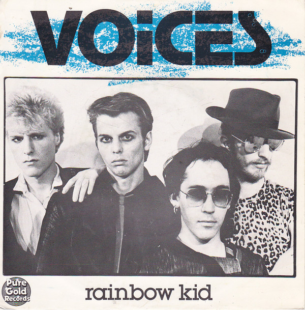 Voices - Rainbow Kid - Used Vinyl Record 7" image 1