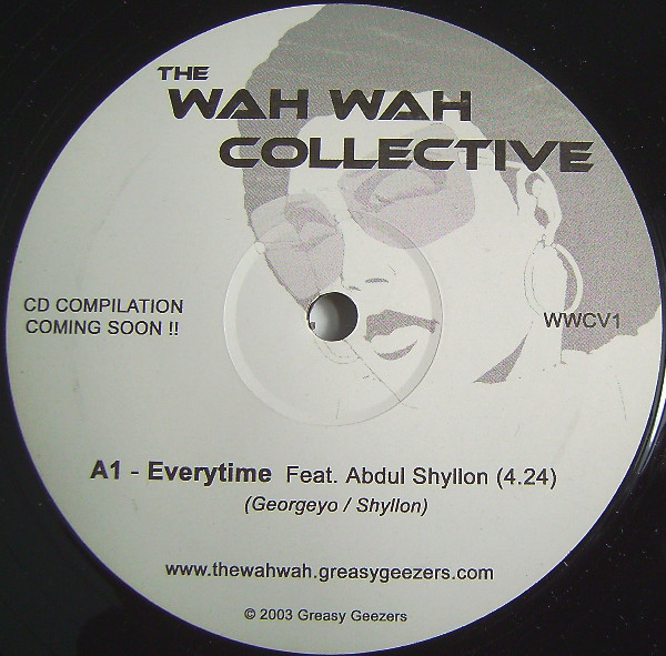 Wah Wah Collective - Everytime - Vinyl Record 12" image 1