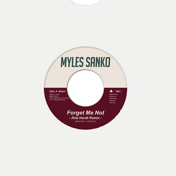 Myles Sanko - Forget Me Not / Promises - Vinyl Record 7" image 1