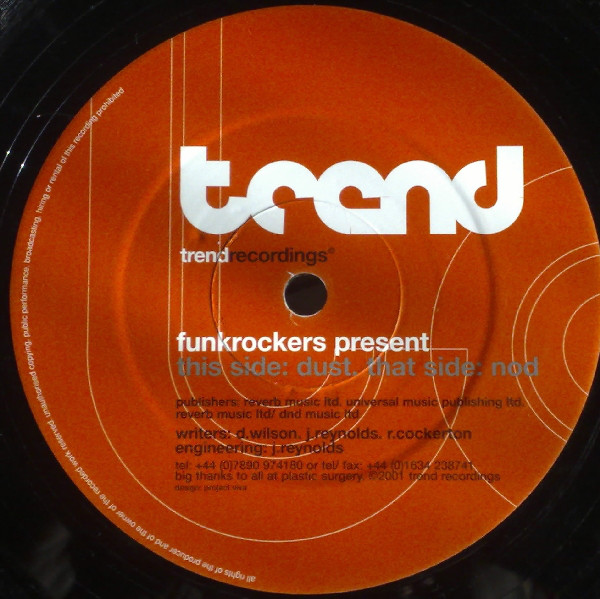 Funkrockers - Dust - Used Vinyl Record 12" image 1
